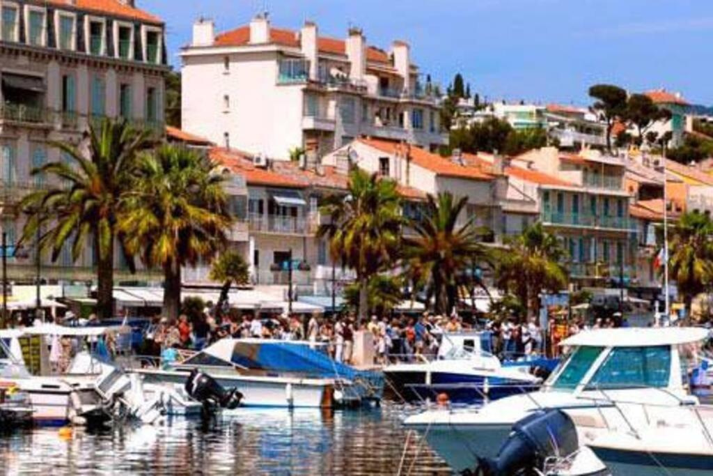 Tres Bel Appartement Climatise Terrasse Et Vue Mer Bandol Eksteriør bilde